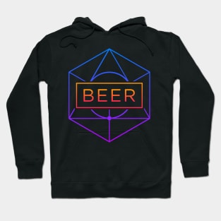 BEER – Trippy Retro Sacred Geometry Hoodie